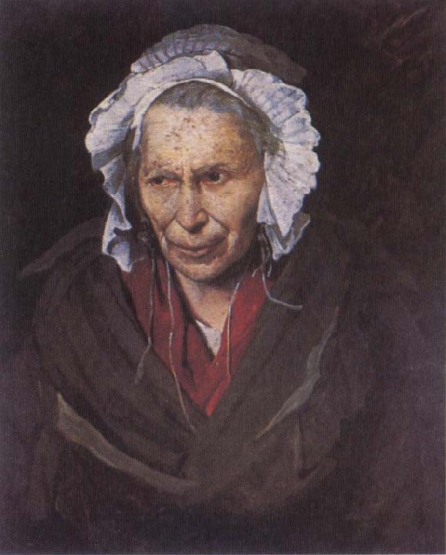 Theodore   Gericault The Madwoman or the Obsession of Envy oil painting picture